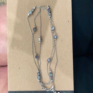 Brighton long necklace Halo design